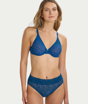 Halo Lace Hi-Cut Brief: undefined