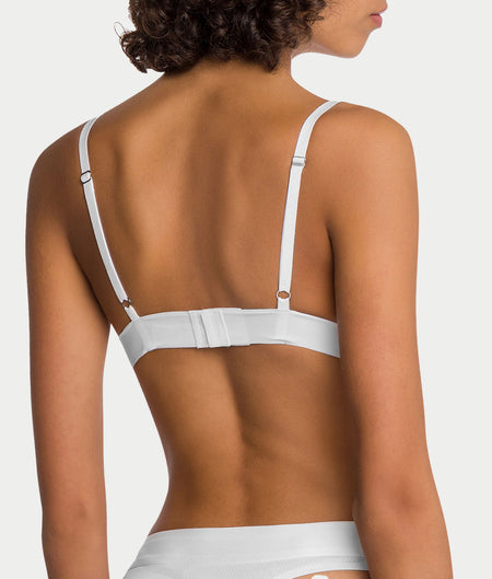 Beauty Cotton Triangle Bralette