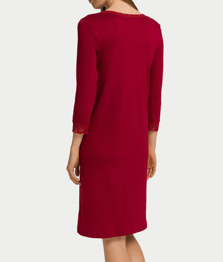 Moments Lace Trim Cotton Nightgown