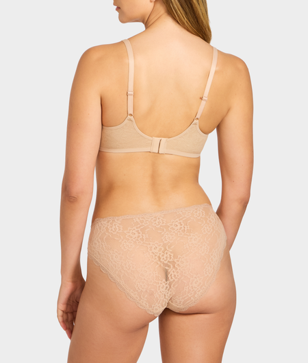 Effortlessly Lace Hi-Cut Brief