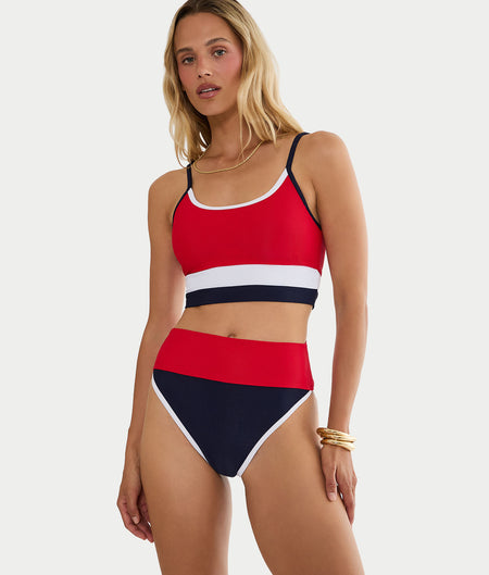 Emmy High-Waist Bikini Bottom
