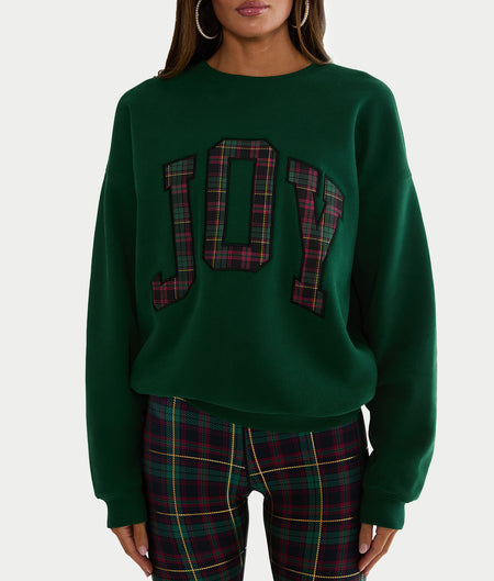 Devyn Oversized Pine Hollow Sweatshirt
