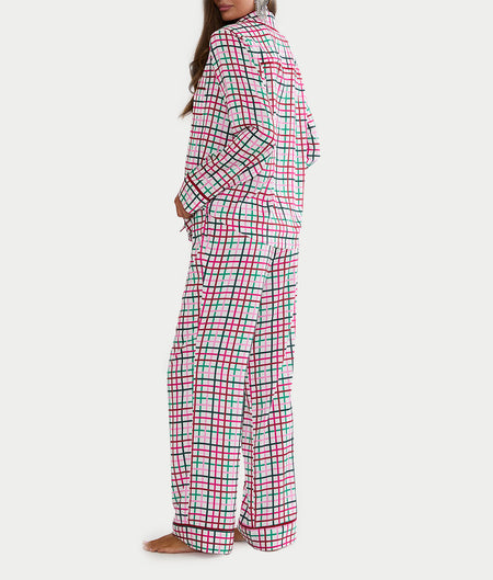 Livy & Connie Sprinkle Cookie Satin Pajama Set
