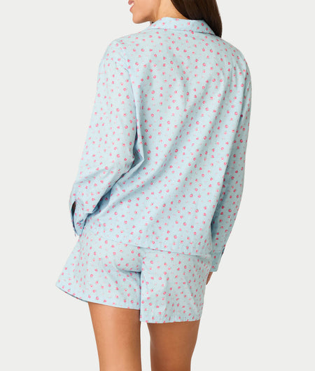 Afterparty Poplin Woven Pajama Set