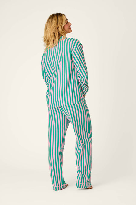 Ski Bunny Icon 3-Piece Flannel Pajama Set