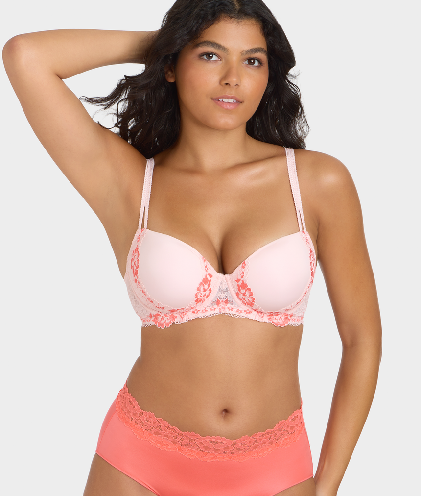 Lightly Lined Demi Bra – Bare Necessities Lightly Lined Demi Bra – Bare Necessities