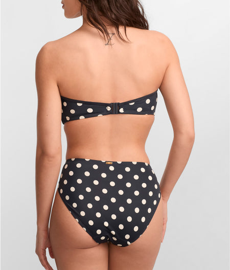 Anya Riva Spot Underwire Bandeau Bikini Top