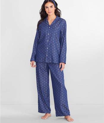 The Madison Woven Pajama Set – Bare Necessities
