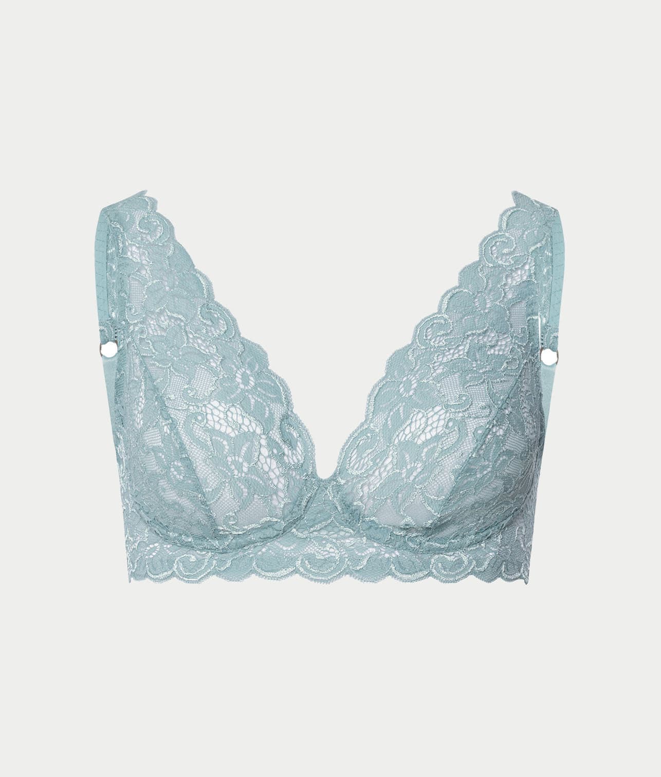 Luxury Moments Lace Bralette Hanro in Beige Luxury Moments Lace Bralette Hanro in Beige