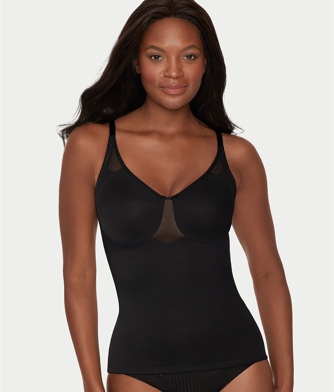 Miraclesuit Sexy Sheer Extra-Firm Control Camisole | Shapewear | Bare Necessities in Black Miraclesuit Sexy Sheer Extra-Firm Control Camisole | Shapewear | Bare Necessities in Black