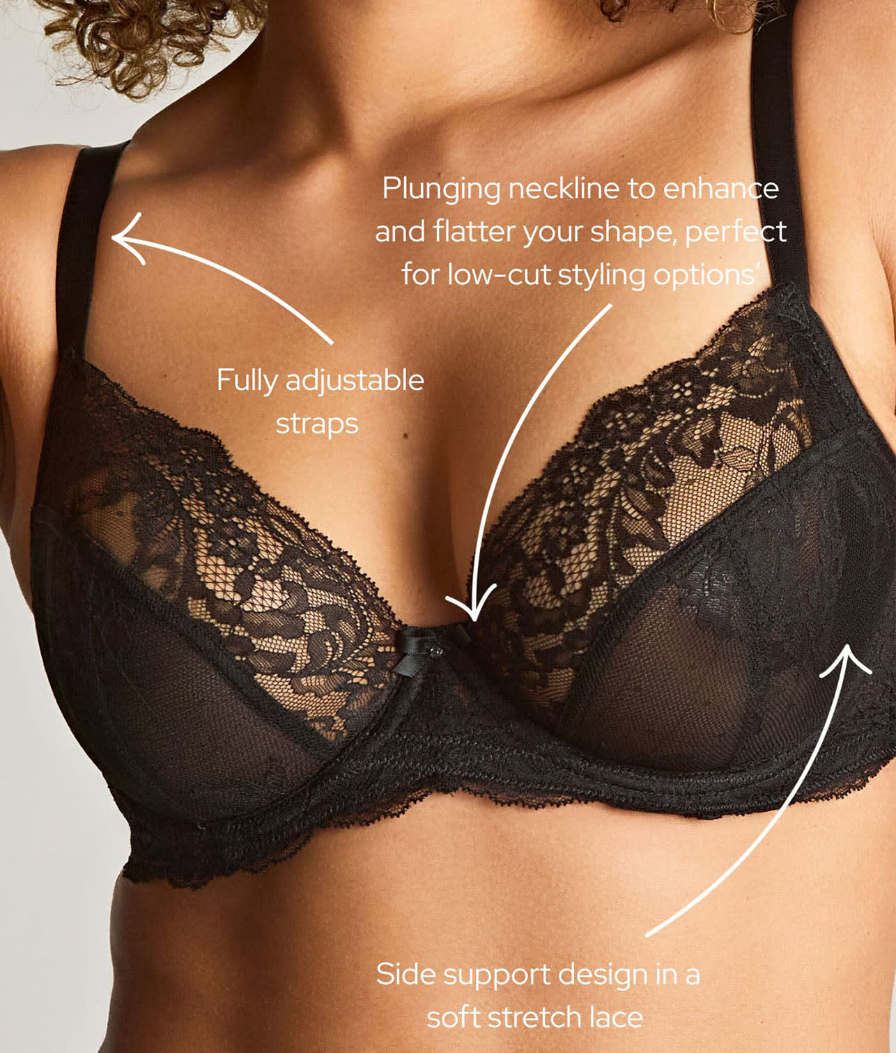 best plunge bra for low cut dress Buy Black A-E Deep Plunge Strapless & Multiway Bra from Next USA