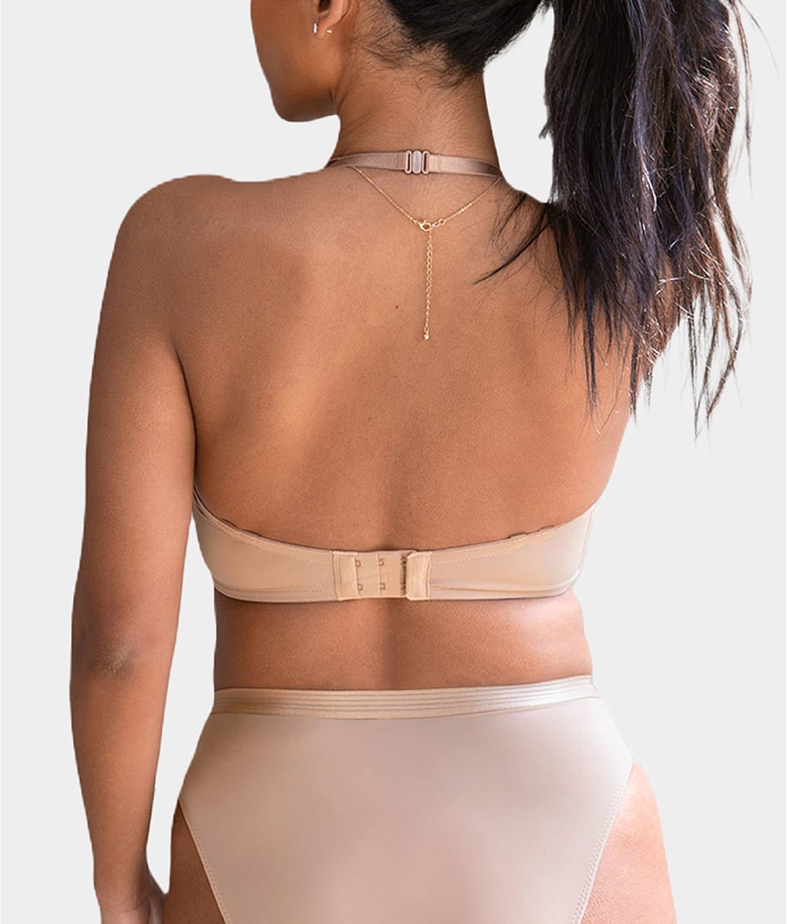 Definitions Low-Back Push-Up Multiway Bra Pour Moi in Rose / Soft Pink Definitions Low-Back Push-Up Multiway Bra Pour Moi in Rose / Soft Pink