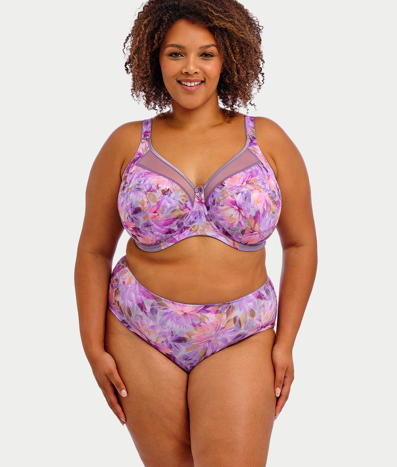 Goddess Kayla Underwire Banded Bra in Summer Bloom (SLM) - Busted Bra Shop Goddess Kayla Underwire Banded Bra in Summer Bloom (SLM) - Busted Bra Shop