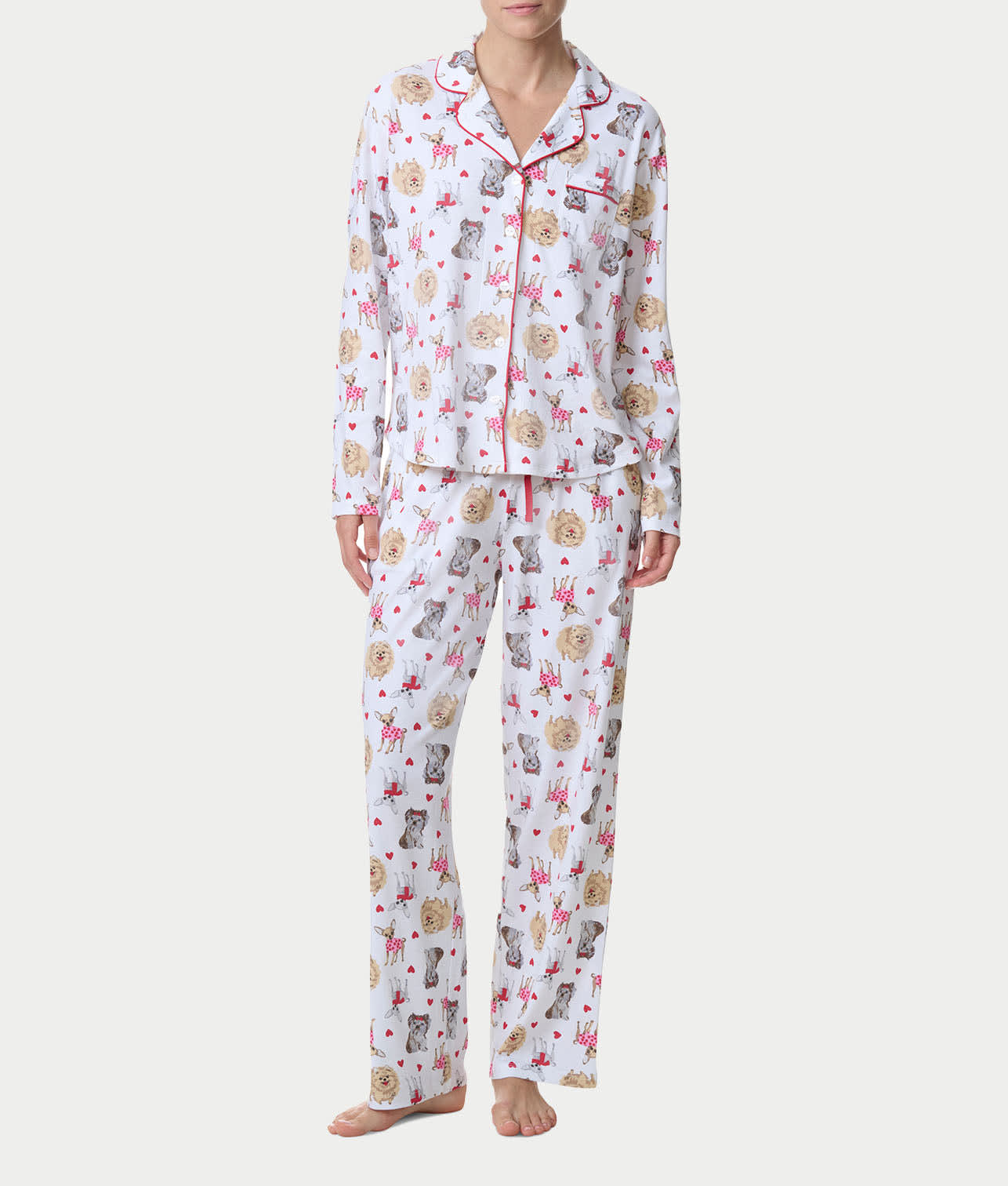 Girlfriend Knit Long Sleeve Pajama Set — Bare Necessities