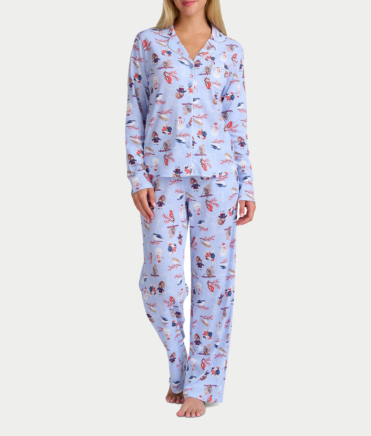 Cozy Cub 2 Pezzi Pigiama Aderente Per Neonata Con Motivo Cartone Cozy Cub 2 Pezzi Pigiama Aderente Per Neonata Con Motivo Cartone