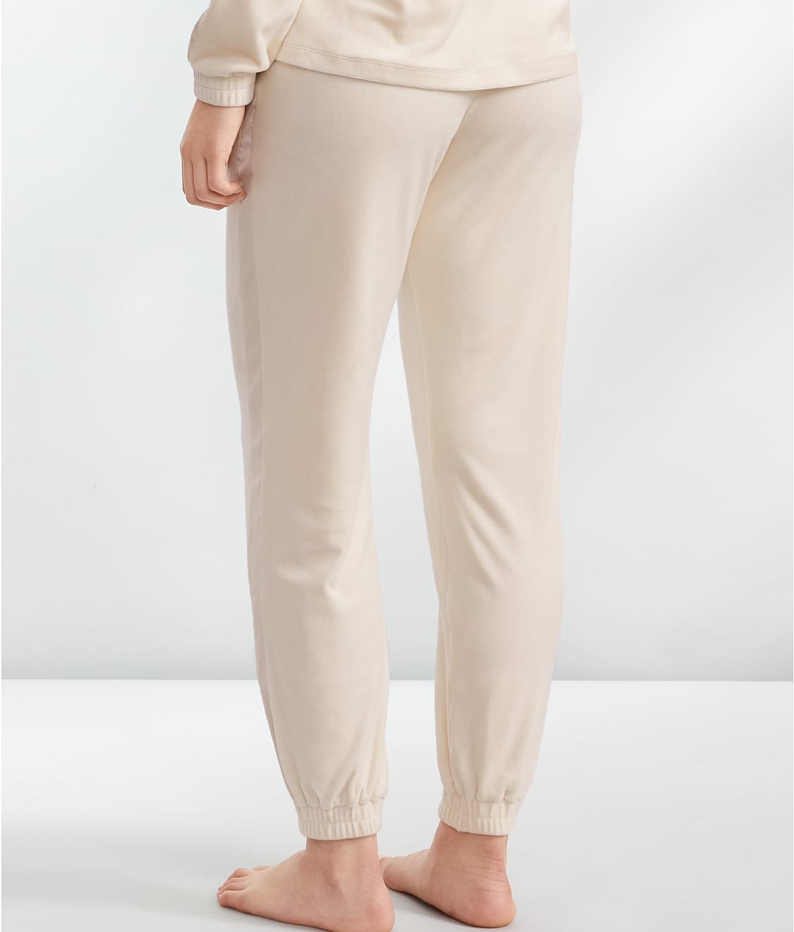 aere／smooth velor pants High-Waisted Velour Flare Pants