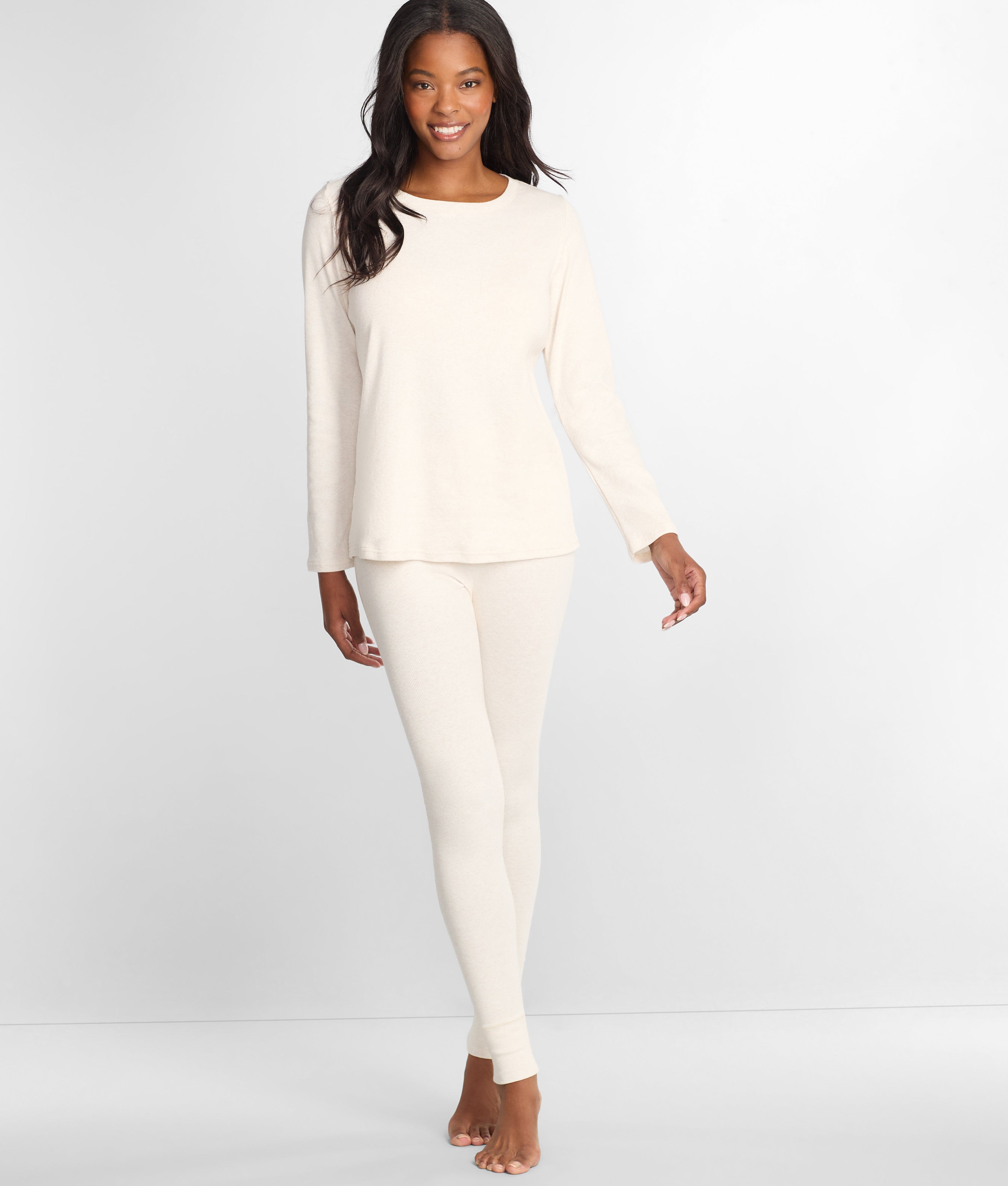 Ribbed Knit Pajama Set — Bare Necessities