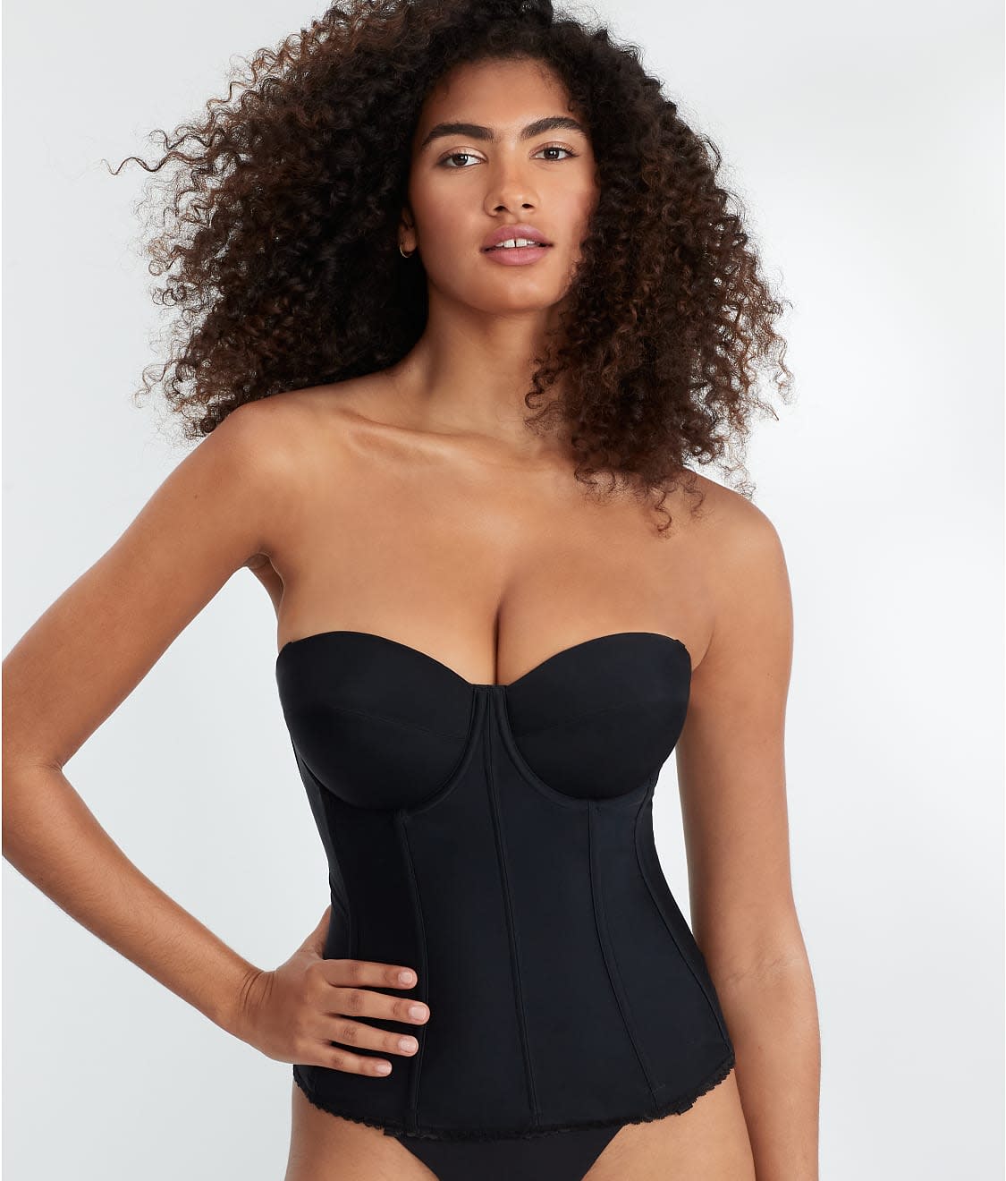 Brianna Strapless Low Back Corset Dominique Brianna Strapless Low Back Corset Dominique
