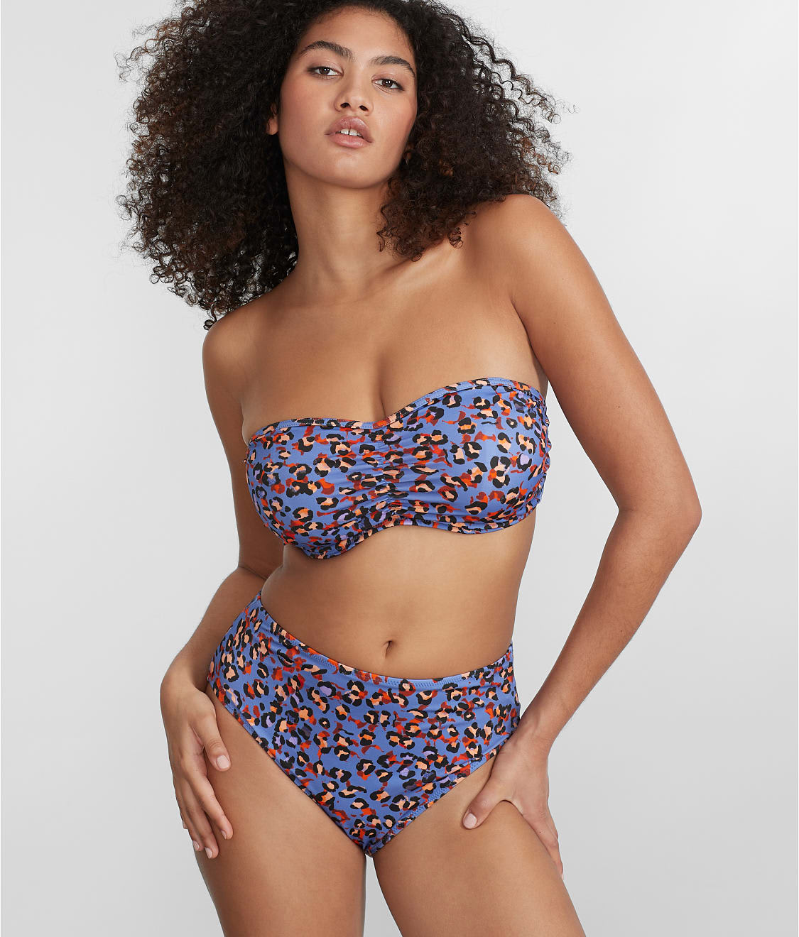 Top Elomi Fiji Falls Uw Plunge Bikini Top Marine Elomi Swim
