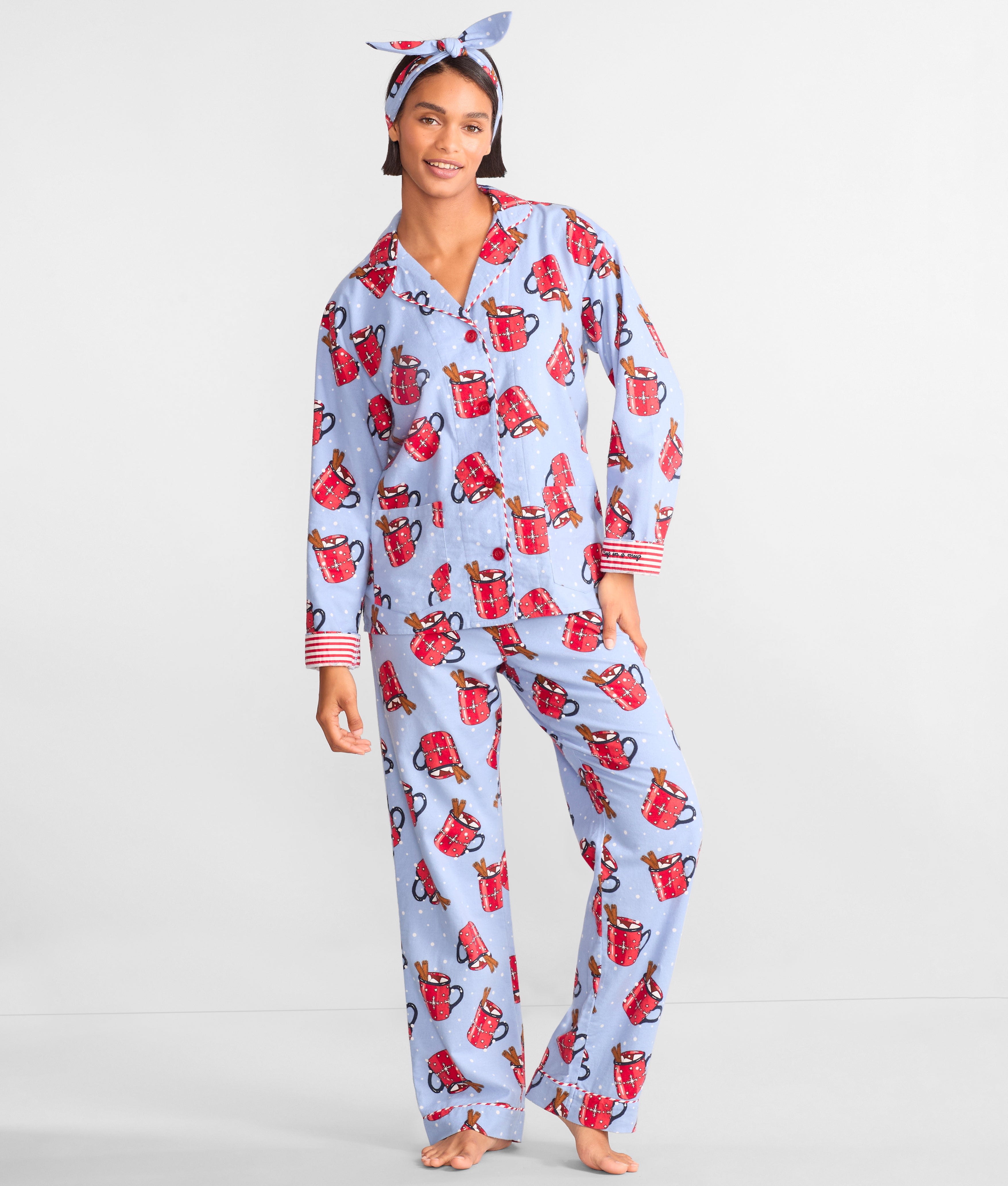 Pj Salvage The Great Sleepwear Flannel Pajama Set — Bare Necessities