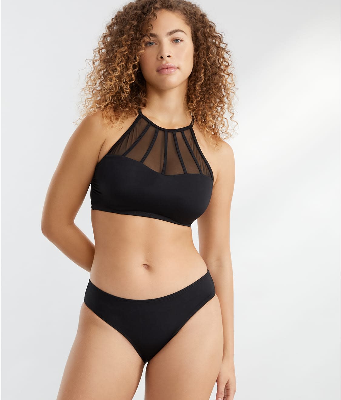 Space High Neck Bikini Top — Bare Necessities