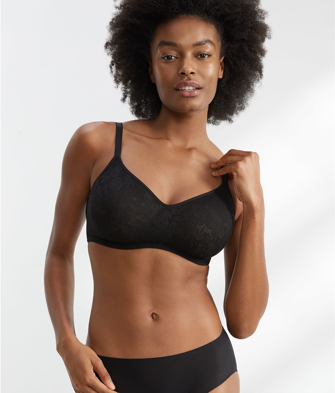 Shape of U Seamless Lace Bra — Bare Necessities