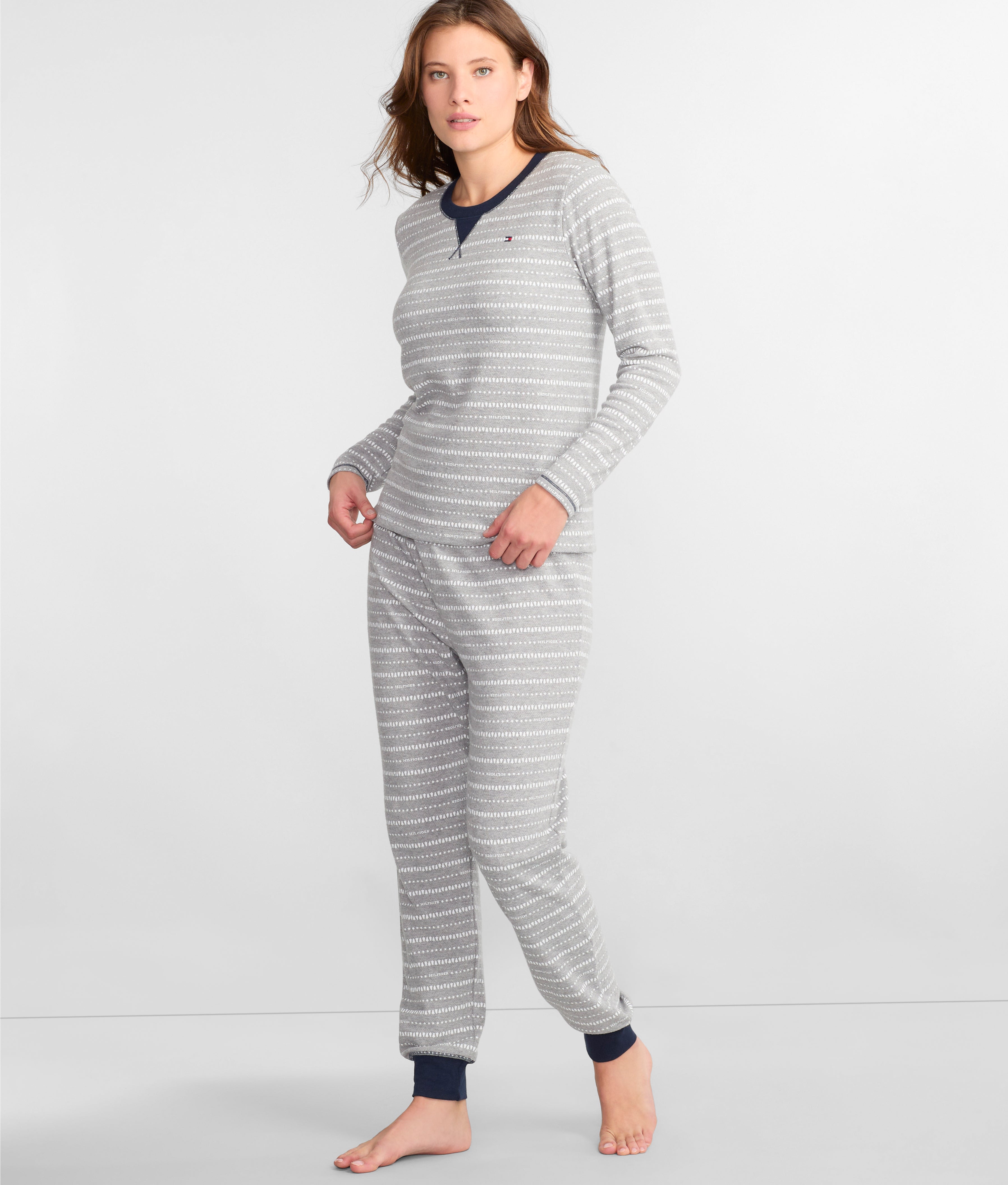Tommy Hilfiger Pajama Set Thermal Knit Pajama Set — Bare Necessities