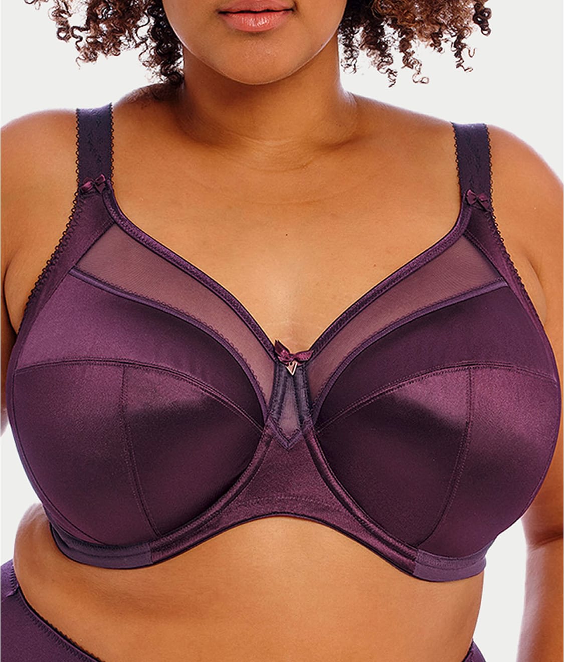 Keira Satin Side Support Bra
