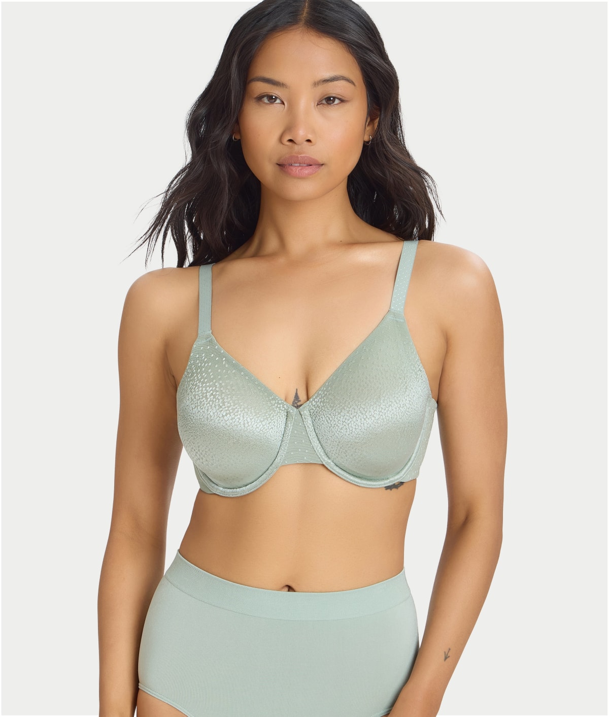 Inside Job™ Side Support Bra in Iceberg Green size 34 — Bare