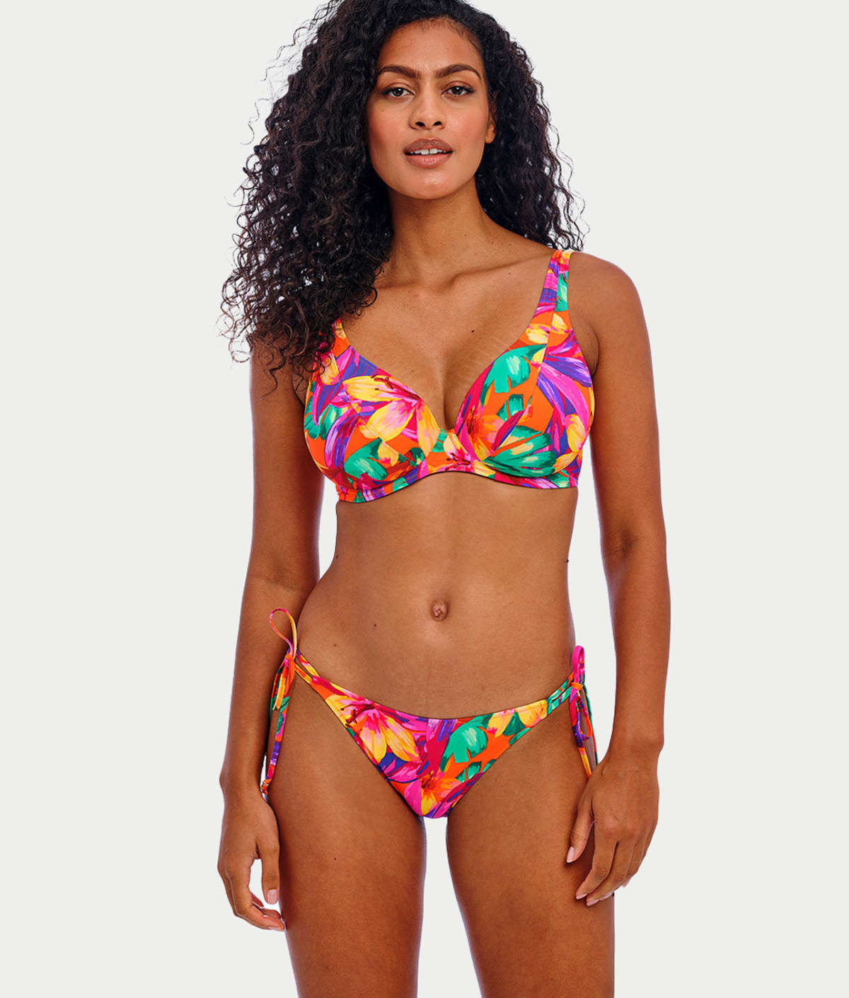 Sun Haze High Apex Bikini Top – Freya
