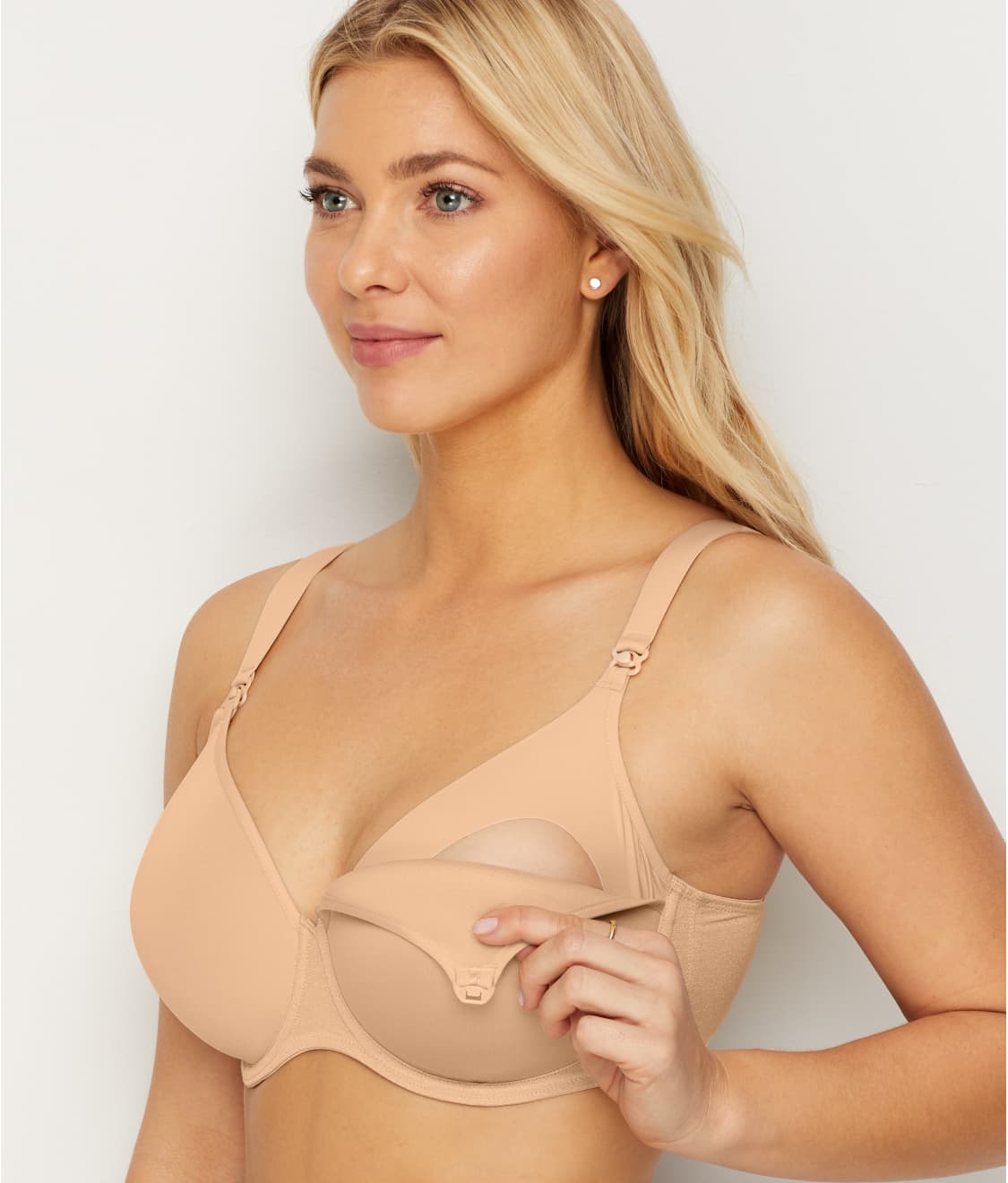 Anita Women's Wire-Free Non-Padded Bra 5860 (2-Pack) – Full Figure Support, Skin Color, Size 36C - View #4