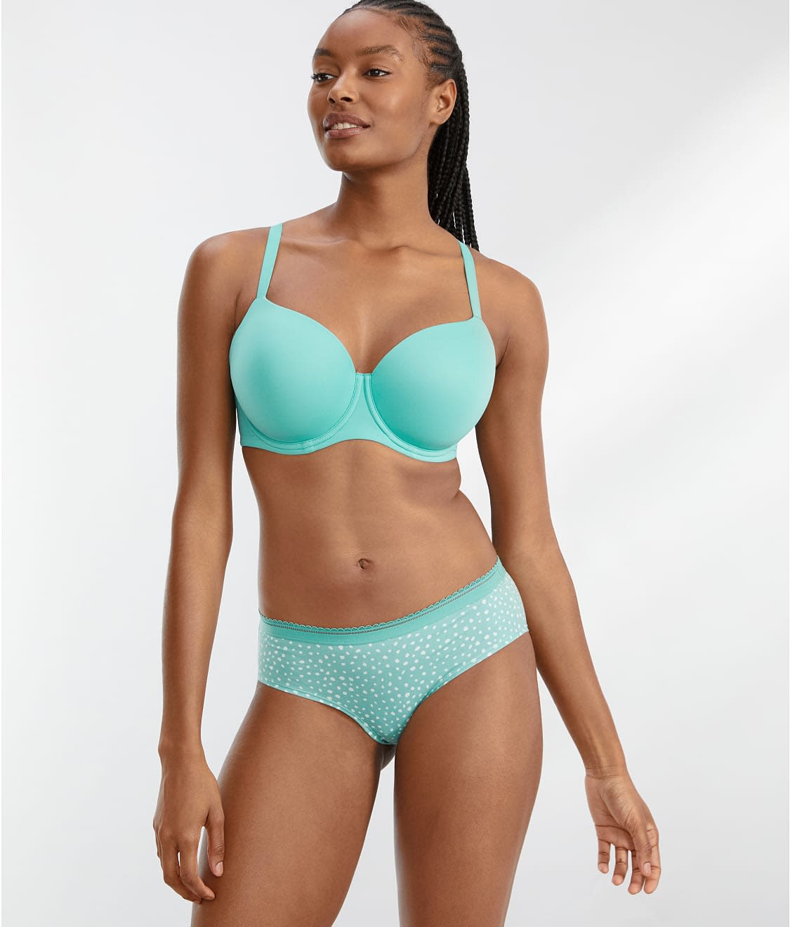 The Easy Everyday Cotton Cheeky Bikini: undefined