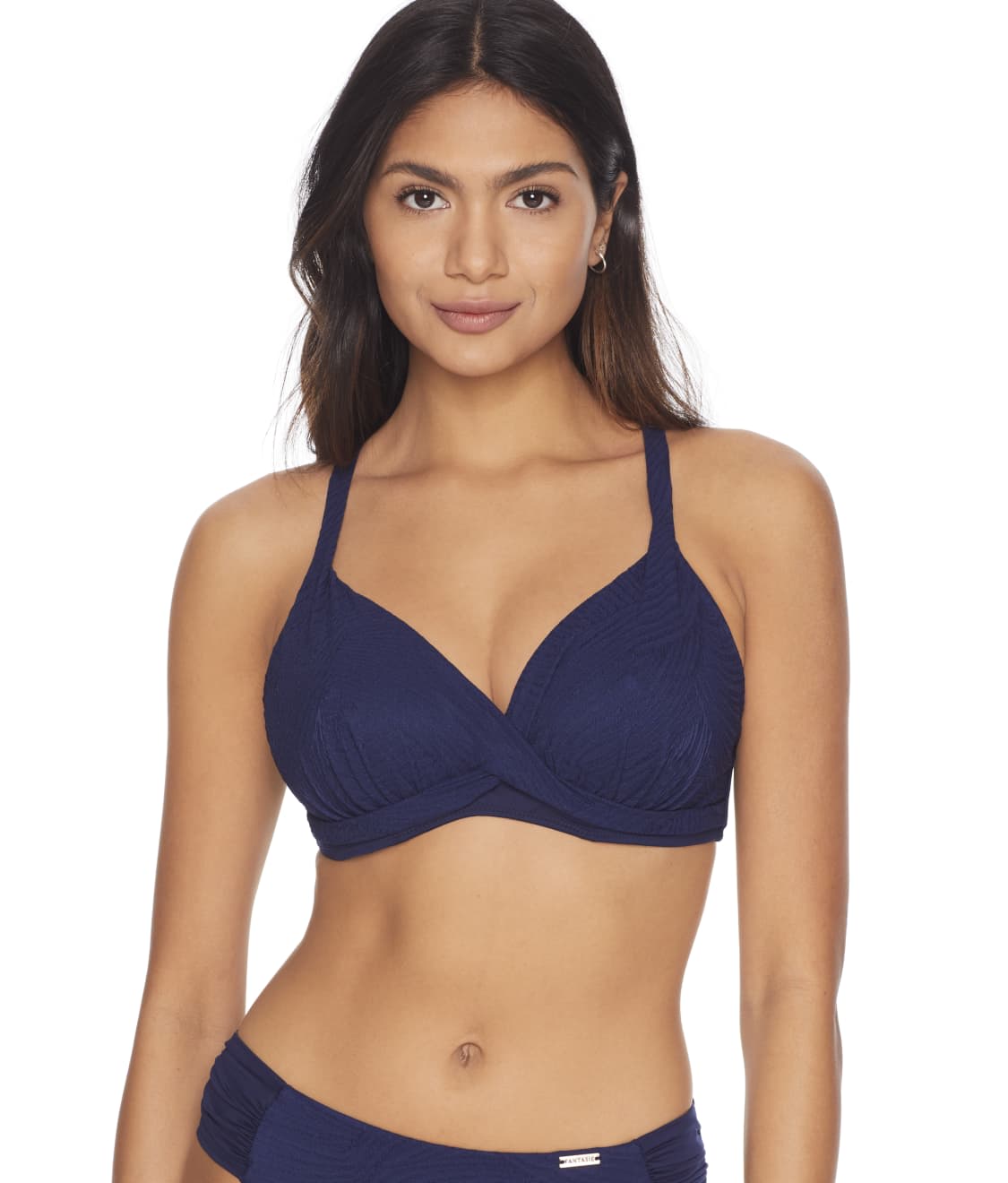 Fantasie Ottawa Wrap Full Cup Bikini Top | Bra-Sized Swim | Bare  Necessities in Black