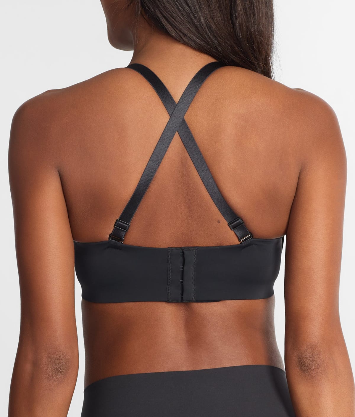 summer maxi dress backless with tie NKD Twist Sports Bra - Black main image 0