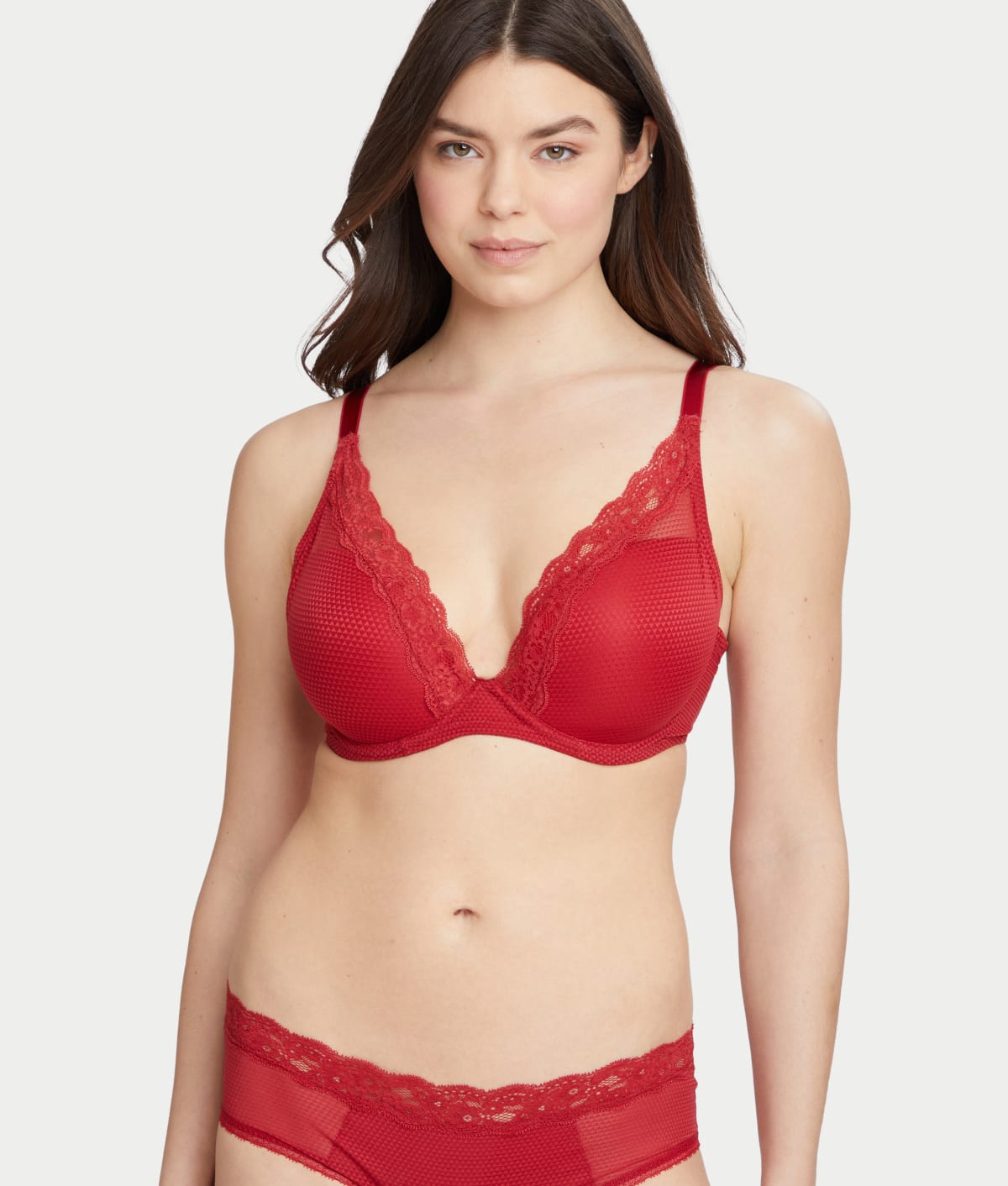 Passionata MADDIE-PLUNGE T-SHIRT BRA - Sujetador Sin Aros - Soft Pink