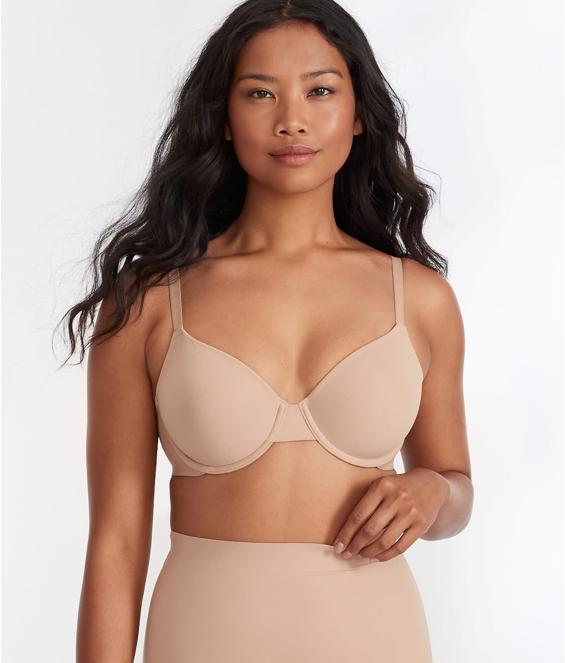 Understated Cotton Hi-Cut Brief in Sand size S — Bare Necessities