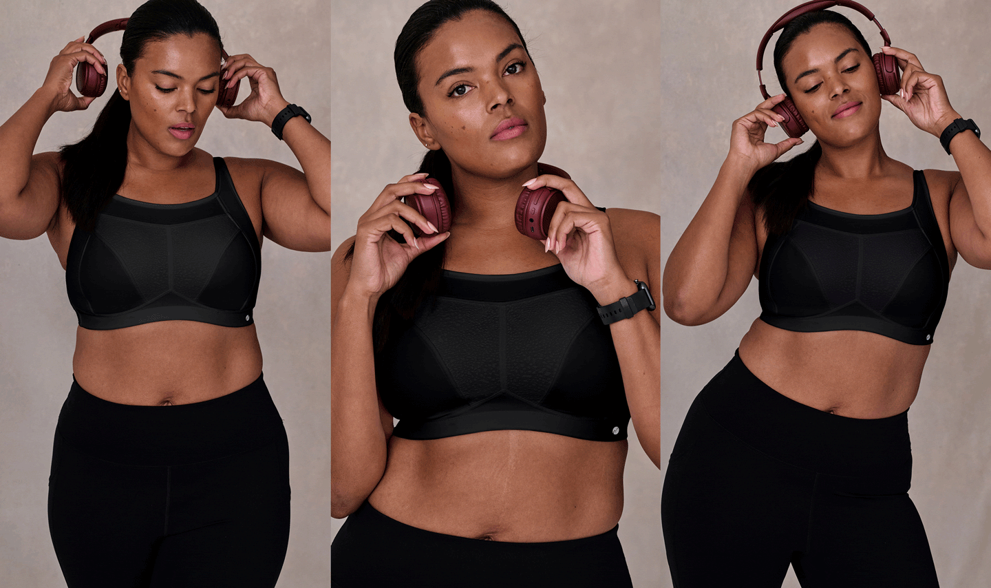 Body Up All-in-One Wire-Free High Impact Sports Bra