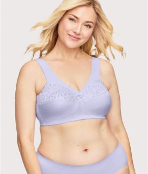 MagicLift Cotton Support Wire-Free Bra: undefined