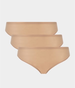 Soft Stretch Thong 3-Pack: undefined