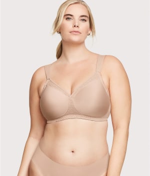 MagicLift Seamless Support Wire-Free Bra: undefined