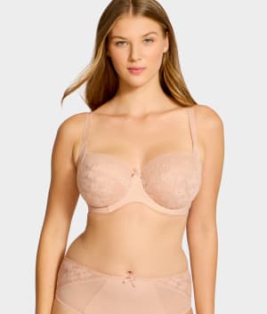 Celeste Balcony Side Support Bra: undefined