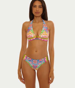Mijas American Tab Reversible Bikini Bottom: undefined