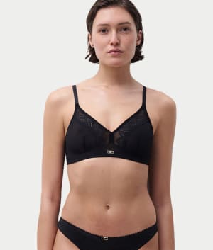 Origins Lace Full Support Wire-Free Bra: undefined