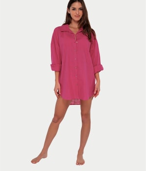 Delilah Shirt Cover-Up: undefined