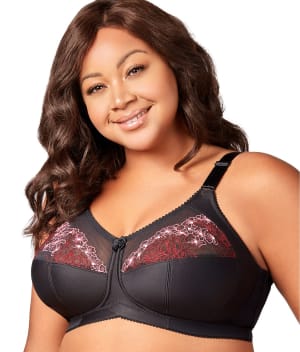 Blossom Swiss Embroidered Wire-Free Bra: undefined
