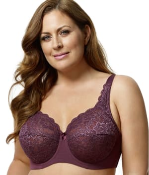 Isabella Lace Full Coverage Bra: undefined
