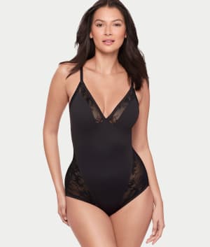 Modern Romance Shaping Bodysuit: undefined