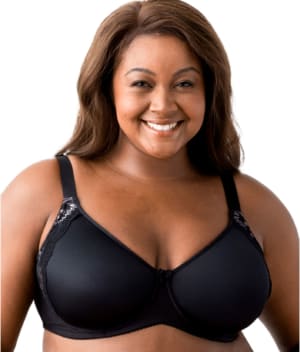 Raya Smooth Lace Spacer Bra: undefined