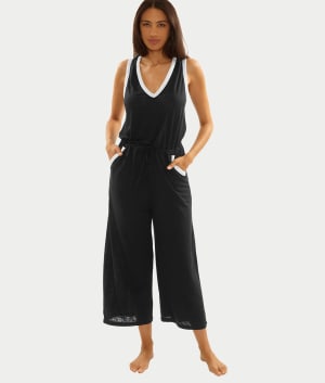 Beach Date Jumpsuit Cover-Up: undefined