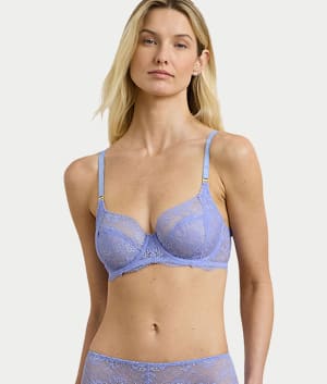 Lace Unlined Full Cup Bra: undefined